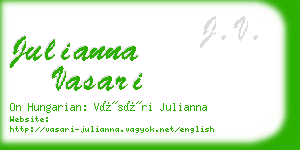 julianna vasari business card